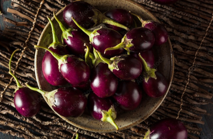 Indian Eggplant ($3 Bag 1.20 Lb In Bag)