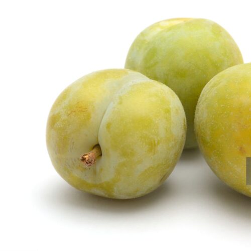 plums (green) ($3 per lb)