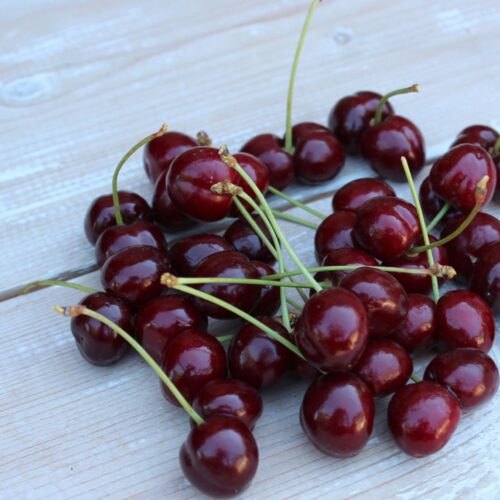Cherries ( From Washington) sweet crunchy ($10 Bag 2 Lbs In Bag)