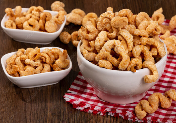 Fresh Chicharrón/Crispy Pork Skin ($5 Bag 0.40lbs)