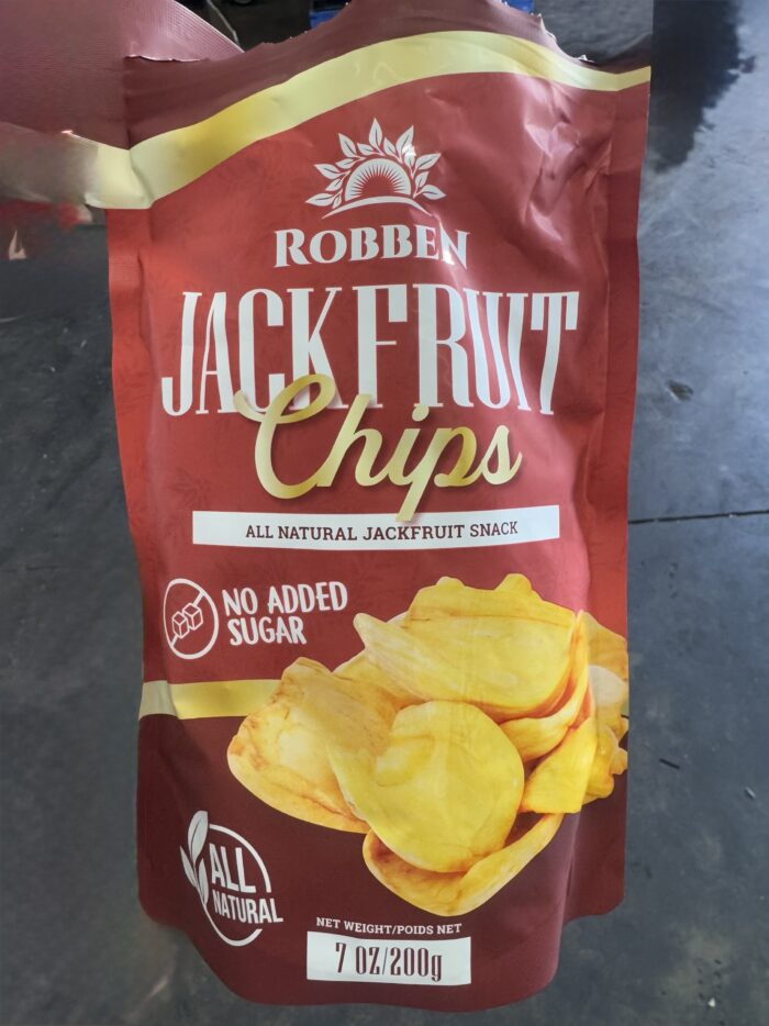jackfruit chips ($6 bag 7 oz in bag)(all natural)