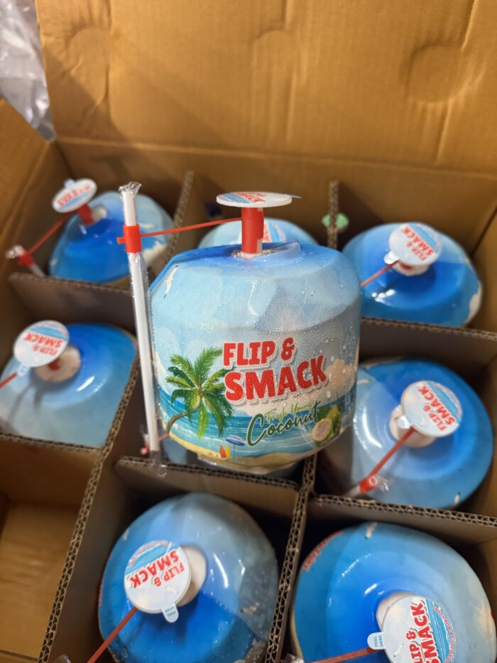 Easy open young coconut
