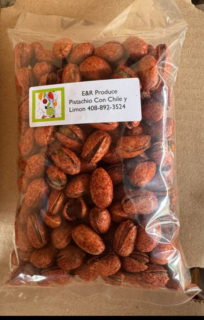 Pistachio with chili and lime ($5 bag )
