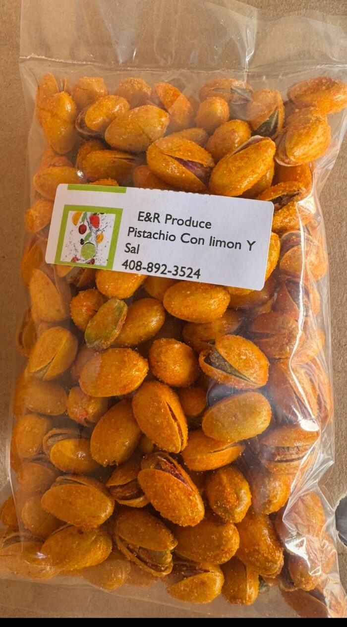 Pistachio with lime and salt ($5 bag)