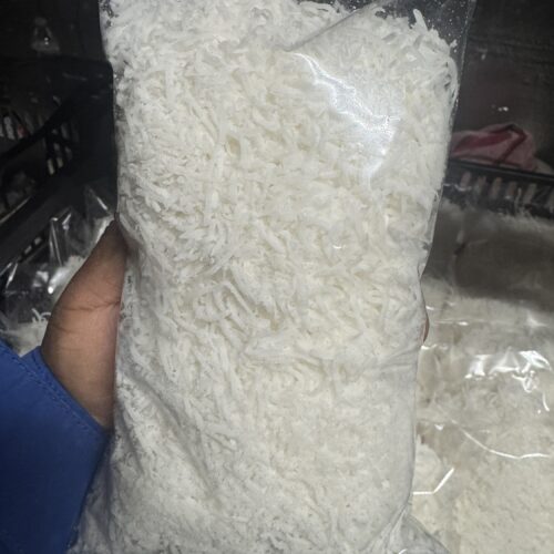 Shredded coconut